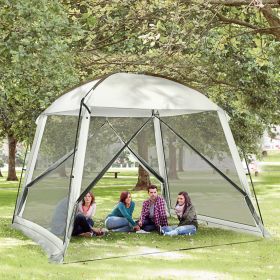 10' x 10' Screen House Room (Option: White-600x220x225 mm)